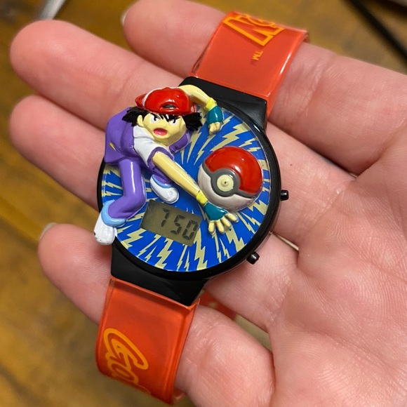 Vintage 1999 Pokémon Innovative Time Corp Digital Watch Ash Ketchum Pokémon VTG - Picture 11 of 11